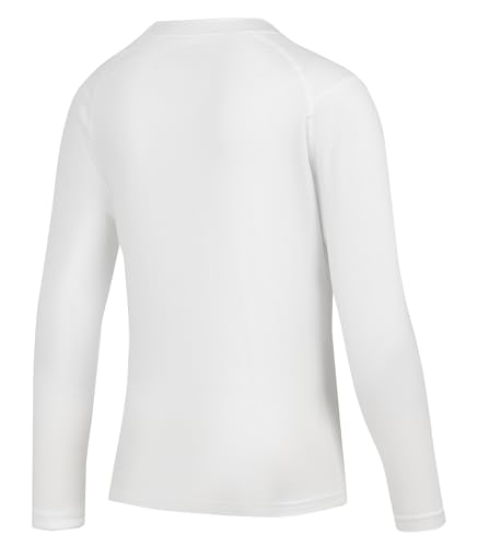 Youth Boys ＆ Girls Thermal Compression Shirt Long Sleeve, Athletic Fleece Base Layer Undershirt Football Baseball4