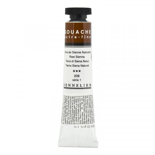 SENNELIER COFFRET BOIS GOUACHE 15X21ML +