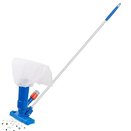 Image of Pool Vacuum Cleaner, Jet Suction Head with 47" Pole for Above Ground Pools