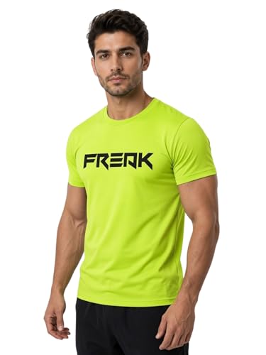 Image of 3Colours RGB Men's Gym Wear T-Shirt - Moisture-Wicking, Quick-Dry, Athletic Fit Workout Tee -Freak