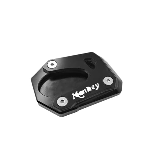 Extension béquille moto Monkey 125 pour éviter la chute sur sol meuble