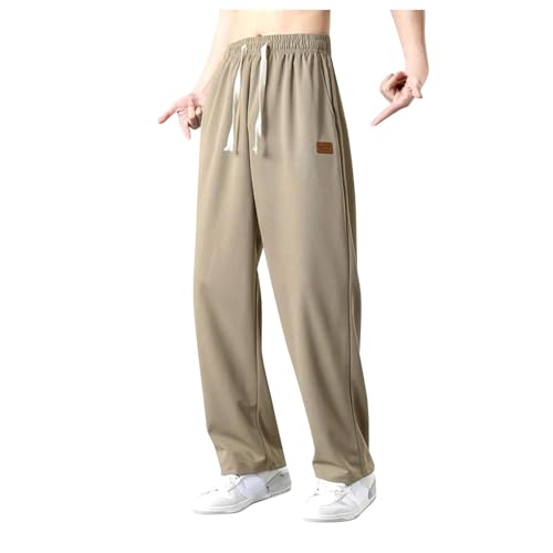 Unisex Stretch Glide Pants Lightweight Thin Pull on Design for Travel Yoga and Comfortable Everyday Wear