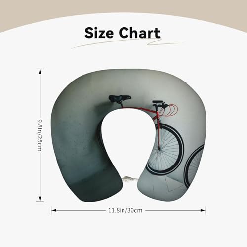 Almohada cervical de poliéster con diseño retro ciclismo miniatura 5