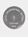 Hillflower 5 Piece LIR2450 2450 CR2450 LM2450 BR2450 Rechargeable Bulk 3.6V Lithium Battery