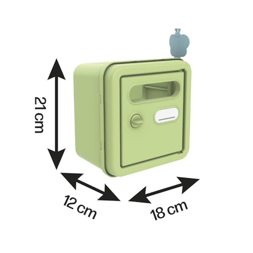 Smoby Life – Briefkasten – Spielhaus-Zubehör – Enthält Paket, Karte, Einladung und Umschlag – Recyceltes Material – Ab 2 Jahren