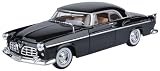 1955 Chrysler C300 Black 1/24 Diecast Model Car by Motormax 73302black