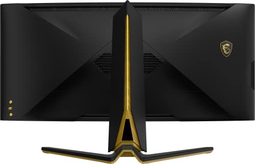 MSI MEG 342C QD-OLED 34 Zoll UWQHD Curved Gaming Monitor - 1800R, 3440 x 1440 Quantum Dot OLED Panel, 175Hz / 0.03ms, 99.3% DCI-P3, ΔE≤2, DisplayHDR True Black 400, KVM, DP 1.4a, HDMI 2.1, USB Type-C