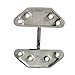 Long Reach Stainless Hatch Hinge, Heavy Duty Marine Grade 316 Steel With Removable Pin - Ship RV Accessories Yacht Hardware (1PC)