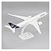 Diecast Aircraft Model 1/200 for A350-900 Lufthansa New Livery Airline Aircraft Assembly Plane Model Airplanes Model for Collection for Aviation Enthusiasts