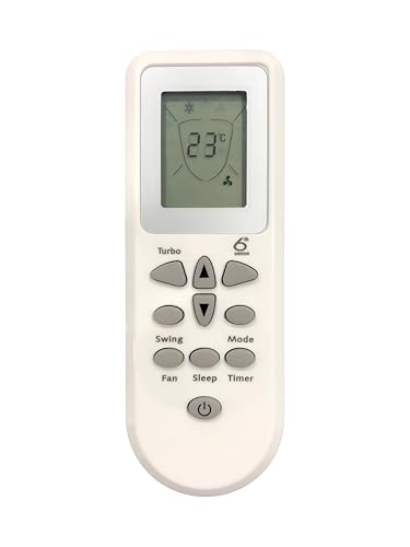 Image of Upix AC Remote No. 84 (No Backlight), Compatible /Replacement for Whirlpool AC Remote Control (Exactly Same Remote Will Only Work)