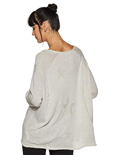 Image of VERO MODA Women's Synthetic Round Neck Sweatshirt