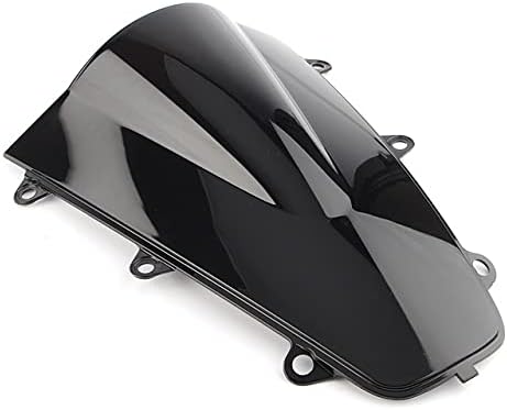 Parabrisas de motocicleta Deflectores de viento Pantalla de flujo de aire para Honda CBR1000RR SP SP2 Fireblade 2017-2019 (negro)