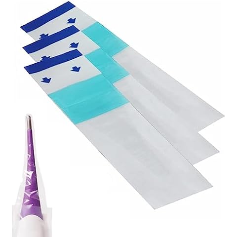 MABIS Disposable Probe Covers for Digital Thermometers, Box of 100, FSA Eligible, Can be Used Orally, Rectally or Under The Arm Cover