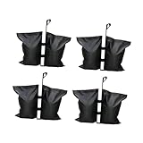 perfk Sacchetti di Sabbia a baldacchino da 4 Pezzi con Maniglie Portatili a baldacchino Pesante Pesi di Sabbia di Sabbia per Il Gazebo pergolas, L