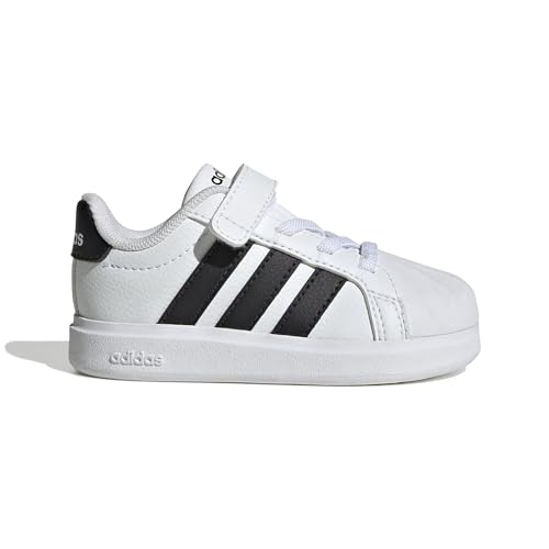 adidas Mixte Enfant Streettalk Junior Shoes, FTWR White/Core Black/Core Black, 38 2/3 EU