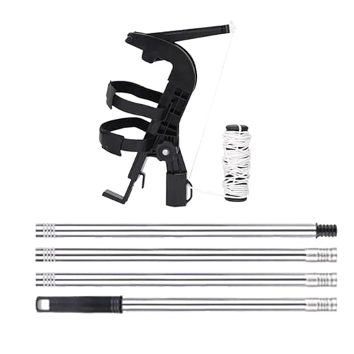 Adaptador de pulverizador portátil, poste de extensión ajustable de largo alcance, marco fuerte con ajuste seguro, diseño moderno y elegante, herramienta para carpintero, limpieza de canalones de