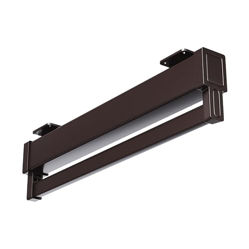 Organisation de placard facilitée par un portant extensible compact
