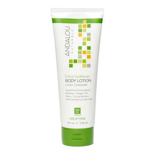 Andalou Naturals Citrus Sunflower Uplifting Body Lotion 8 fl.oz (Packaging may vary)