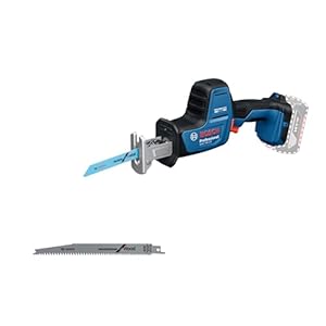 Bosch Professional 18V System Akku Säbelsäge GSA 18V-24 (inkl. Sägeblatt S922EF, S2345X)