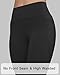 Unthewe Naked-Feel No Front Seam Leggings for Women - High Waisted Buttery Soft Workout Yoga Pants 25