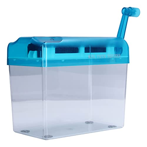 Mini destructeur de papier portable pour vider son bureau des reçus A6