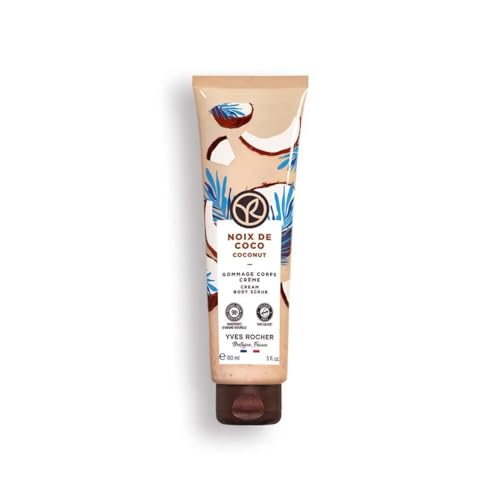 Yves Rocher - Exfoliante Corporal Bain de Nature Coco - Sin Sulfatos - 98% de ingredientes de origen natural - 150ml
