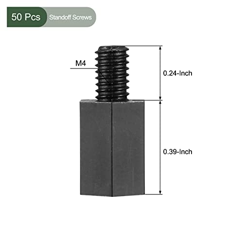 YOKIVE 50 Pcs M3 Standoff Screws, Nylon Hex PCB Standoffs with High Insulation Effect, Keep Height Consistent - Image 2