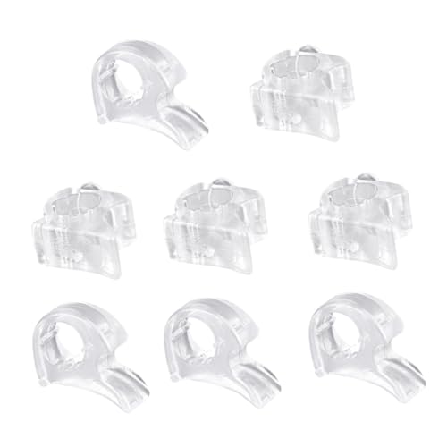 FOMIYES 8Pcs Comfortable Separators and Soft Gel Spacers for Bunion Relief Support for Men and Women Prevent Overlapping