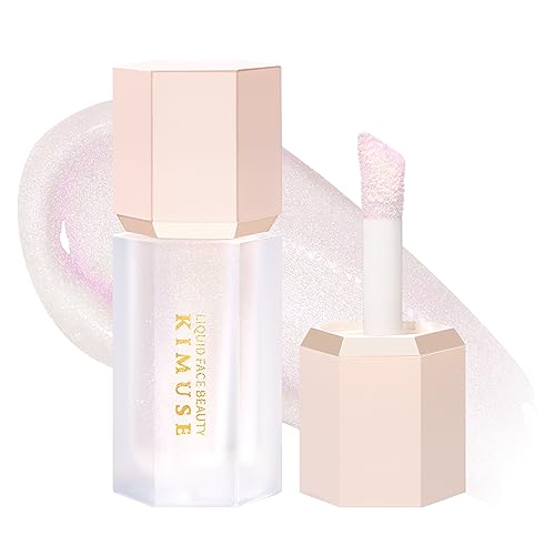 KIMUSE Soft Natural Glow Liquid Filter, Weightless, Long Wearing, Smudge Proof, Natural Looking, Dewy Finish, Glow Liquid Illuminator Makeup
