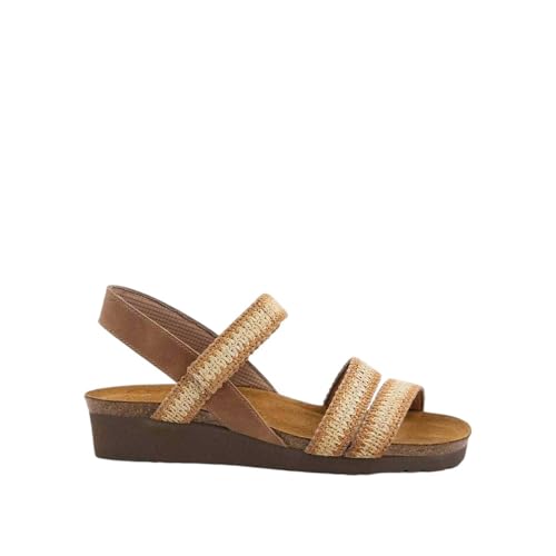 Image of NAOT Kayla Women's Sandals - Supportive 3-Strap Design with Backstrap, Cork & Latex Footbed - Arch Support - Travel-Friendly Comfortable Walking Sandals for All-Day Wear