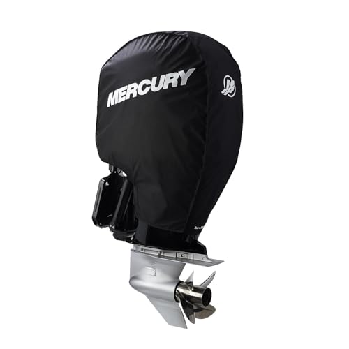 Mercury Tow N Stow Outboard Cover for 225-400hp Verado Engines, Black