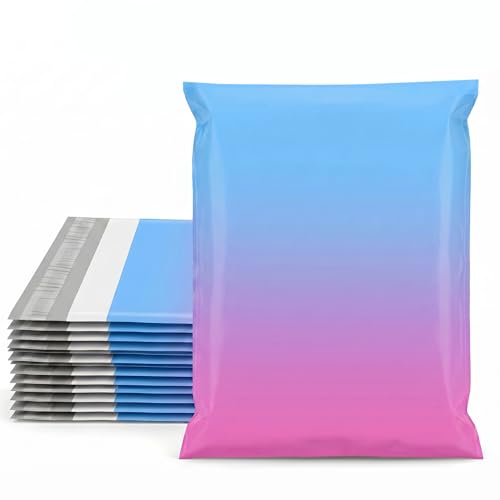 Metronic Cute Poly Mailers 10x13' 20pc Small Shipping Bags, Strong Adhesive Mailers Poly Bags for...