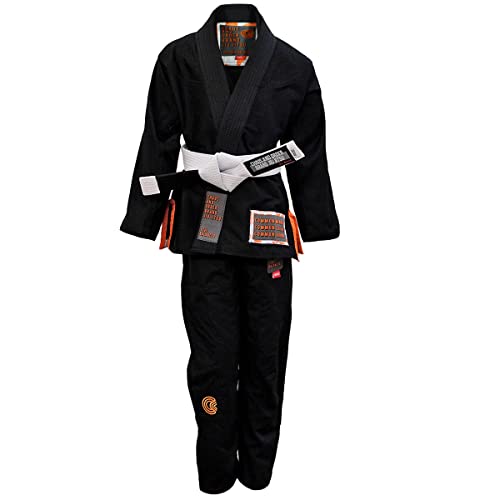 Chaos and Order Kid's Base Label V2 BJJ Gi - M00 - Black