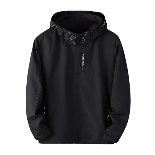 Chaqueta de montañismo para hombre y hombre, resistente al agua, resistente al viento, abrigos de senderismo, transpirables, chaquetas de senderismo softshell, chaquetas de senderismo, impermeables