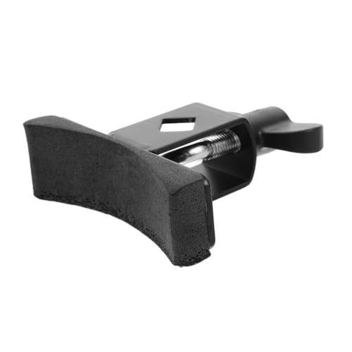 HANABASS Drum Hoop Mounting Bracket Clamp Drum Rod Clamp and Percussion Instruments Durable Design Stable Clamping Compatibility Black miniatura 1