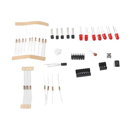 Keenso Kit de Dados LED Electrónicos de Primera Calidad para Diversión en Juegos, Juego de Pantalla LED Roja de 5 Mm con Oscilador NE555 y Contador CD4017, de Dados Simulado, 100%, Larga Vida útil | Ya disponible en tu tienda friki favorita! En mundofriki.es! Keenso Kit de Dados LED Electrónicos de Primera Calidad para Diversión en Juegos, Juego de Pantalla LED Roja de 5 Mm con Oscilador NE555 y Contador CD4017, de Dados Simulado, 100%, Larga Vida útil | Ya disponible en tu tienda friki favorita! En mundofriki.es!