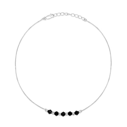 Image of ZAVYA 925 Sterling Silver Chain Look Anklet | Plated Precious Gift Ideas-Women Chain Anklet | With Certificate of Authenticity and 925 Hallmark