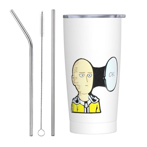 p} One Punch Man9 }OJbv R[q[Jbv RrjJbv ۗ ۉ ^u[ XeX Wt ^ ڃhbv v[gp ԗp 600ML/20oz Straw Three-piece Set