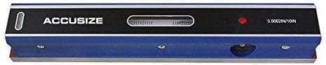Accusize Industrial Tools 12'' Master Precision Level in Fitted Box, Accuracy 0.0002''/10'', S908-C687