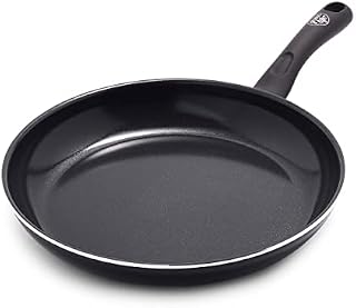 GreenLife Soft Grip Healthy Ceramic Non-Stick 30 cm Frying Pan, PFAS-Free, Turquoise