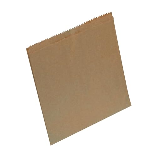 Hospeco Health Gards Receptacle Liners - 8\" Width x 8.50\" Length x 7\" Depth - Brown - Paper, Wax - 500/Carton - Waste Disposal