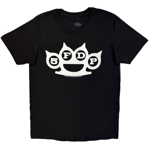 Amazon.com: Five Finger Death Punch T Shirt Knuckles Band Logo