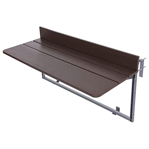 Gdmokle Klappbar Balkonhängetisch, Balkonklapptisch Hängetisch mit 5-Fach...