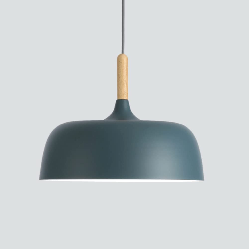 LYMSXAZOU Japanese Restaurant Pendant Light Fixture - Simple Metal Lampshade Single Head Ceiling Lighting for Bar Counter Bedroom Office Club Modern Hanging Lights