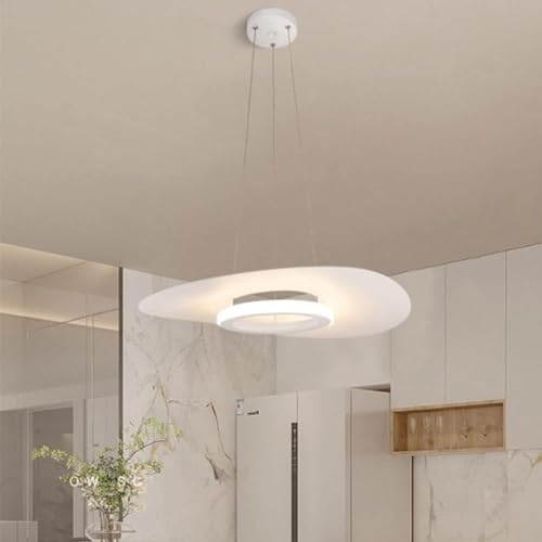 Lustre flying saucer fer forgé suspendu, luminaire chandelier plafond