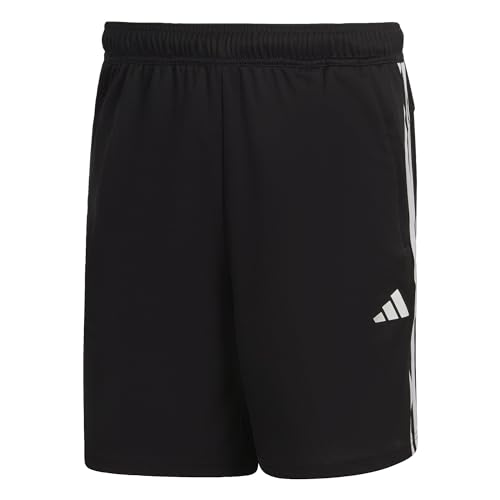 adidas Men's Tr-ES PIQ Shorts, Black/White, L