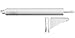 Produktbild National Hardware N213-249 V1337 Posi-Glide Door Closer in White