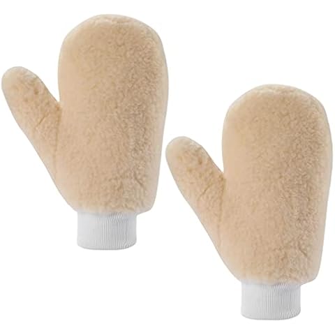 Painters Mitt with Thumb, Painting with Hand Mitts, Paint Mitt, Cleaning, and Dusting Mitt, Painters & Decorators Glove（2-Pack) Cover