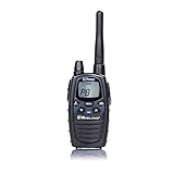Midland - Walkie Talkie G7 PRO, Ricetrasmittenti Professionali Softair e Outdoor, 85 Canali - 16 PMR446/69 LPD Senza Licenza, Copertura 10 Km, Autonomia 18 Ore, 4 Batterie Ricaricabili e Accessori