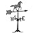 Whitehall Products 70 Horse Accent Weathervane, 24-Inch, Black